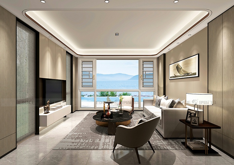 炎炎夏日，伊盾系統(tǒng)門窗陪您在舒適節(jié)能的家自在棲居！柏林春天平開窗-ZJ 110mm 灰色