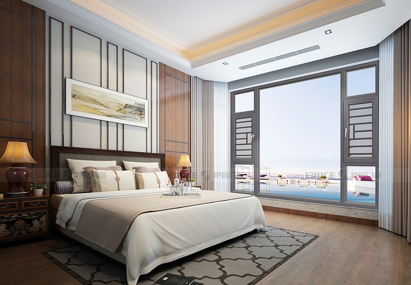 斷橋鋁合金門窗什么牌子的好？普羅旺斯-90mm 灰色