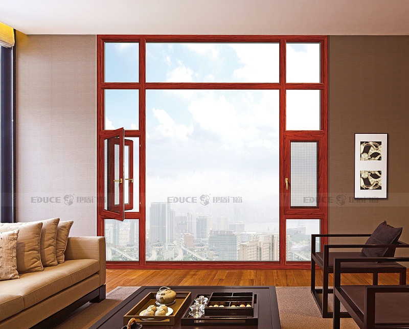 伊盾安全門窗，保護(hù)孩子的生命安全，全面提高居家生活質(zhì)量！簡(jiǎn)愛堡羅平開窗-ZJ120mm 新櫻桃